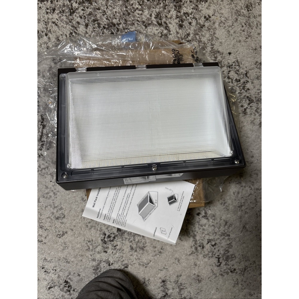 100W LED Wall Pack Commercial Industrial Light Outdoor Security Lighting Fixture